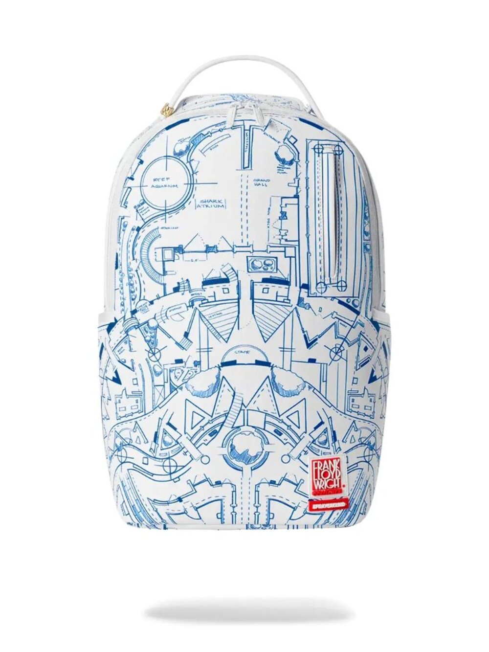 FRANK LLOYD WRIGHT COLLAB ARCHITECTURAL DRAWING BACKPACK